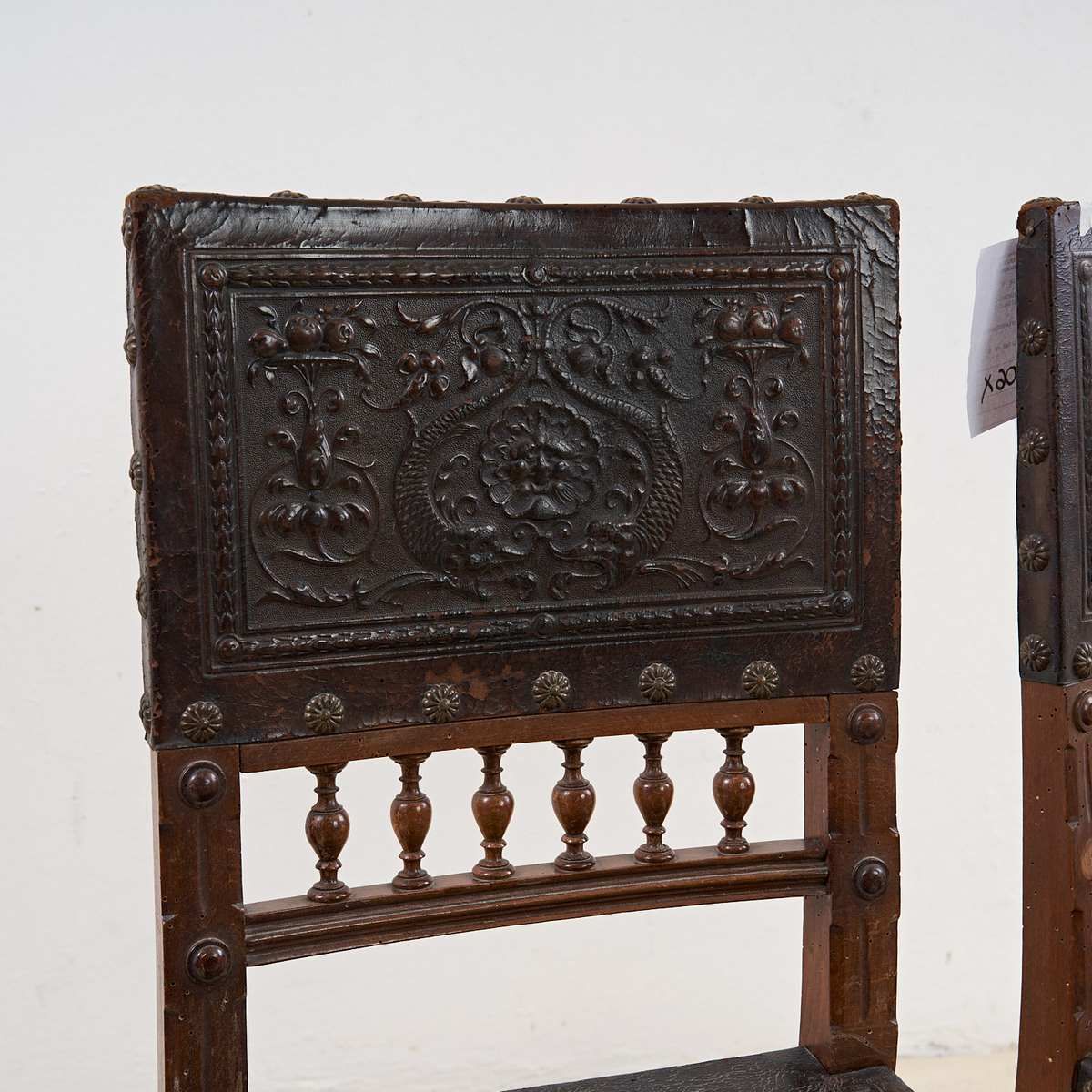 Pair Of Chairs Early 1900s Eclectic Style photo for sale