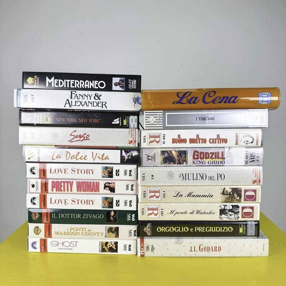 Vhs Movie Lot, 20 Pieces