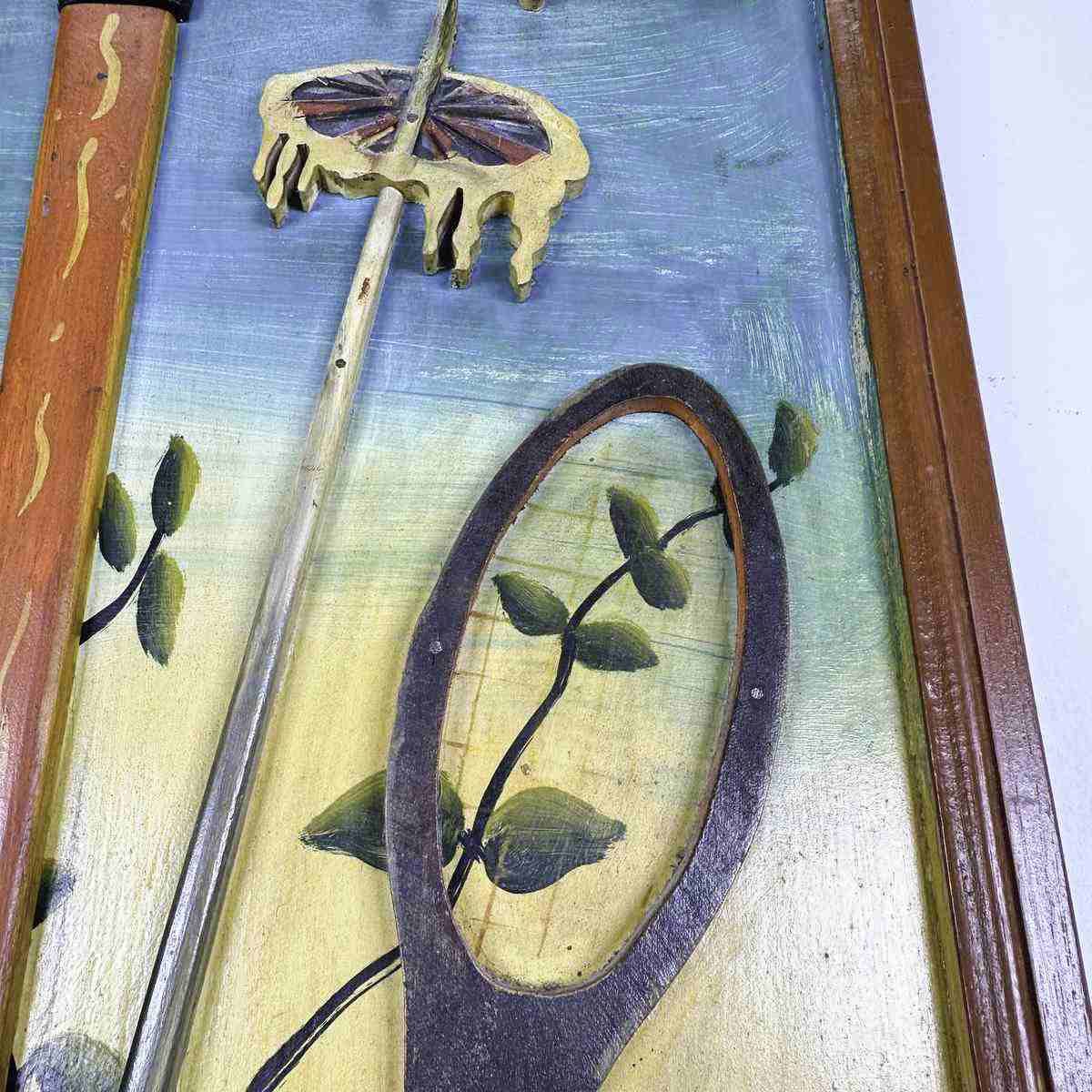 Vintage Wooden Sign Chamonix photo Home Decor