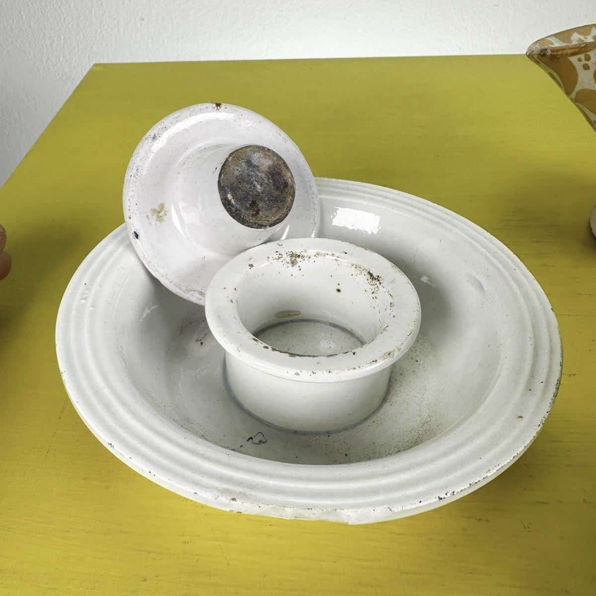 Lot Of Vintage Ceramics With Breaks, 5 Pieces photo vinterior
