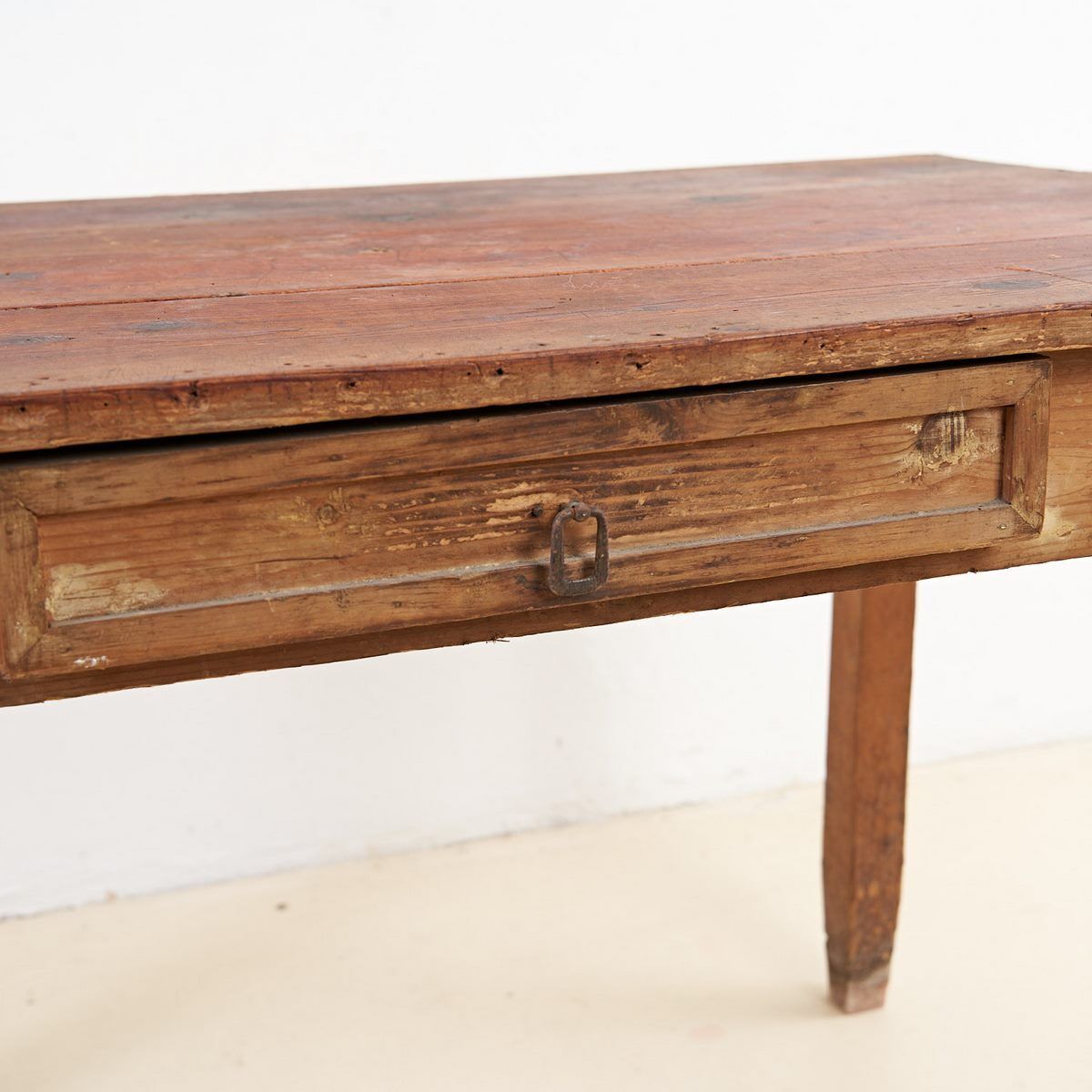 Rustic Kitchen Table From The Early 1900's In Original Patina photo furniture