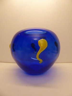 Art Glass Vase By Pierre Casenove For La Rochiere, France photo vinterior