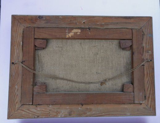 photo vintage Antal Berkes, Impressionist Scenes, 1890s 1910s, Oil On Canvases, Set Of 2