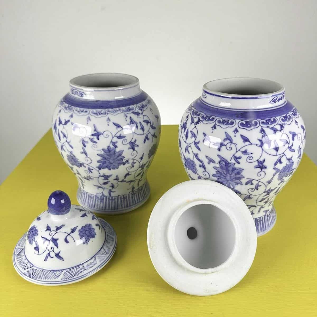 Pair Of Chinese Ceramic Vases photo Home Decor