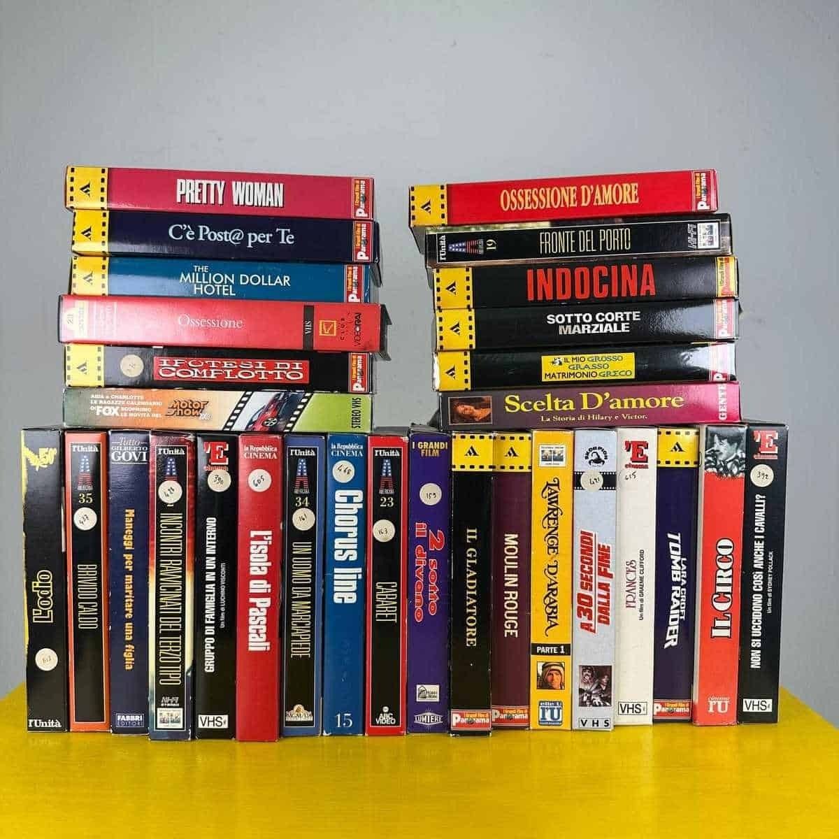 Vintage Vhs Movie Lot, 30 Pieces