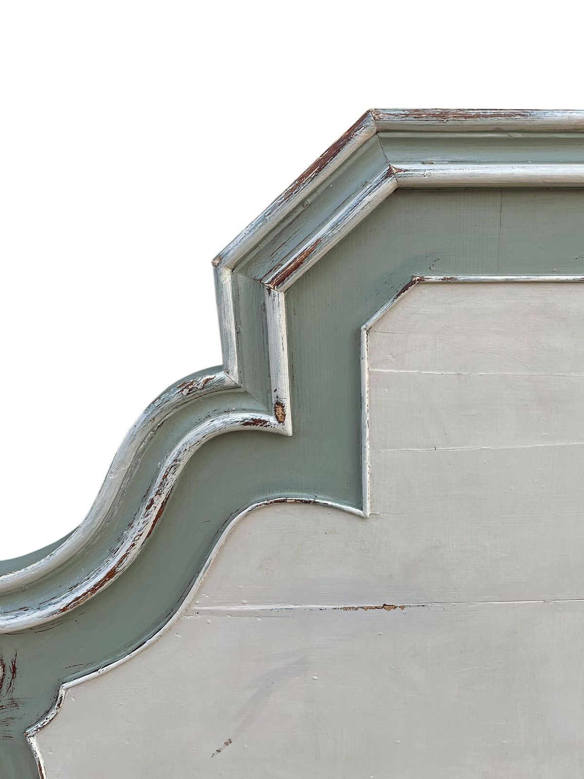 photo furniture Italian Painted Hall Bench