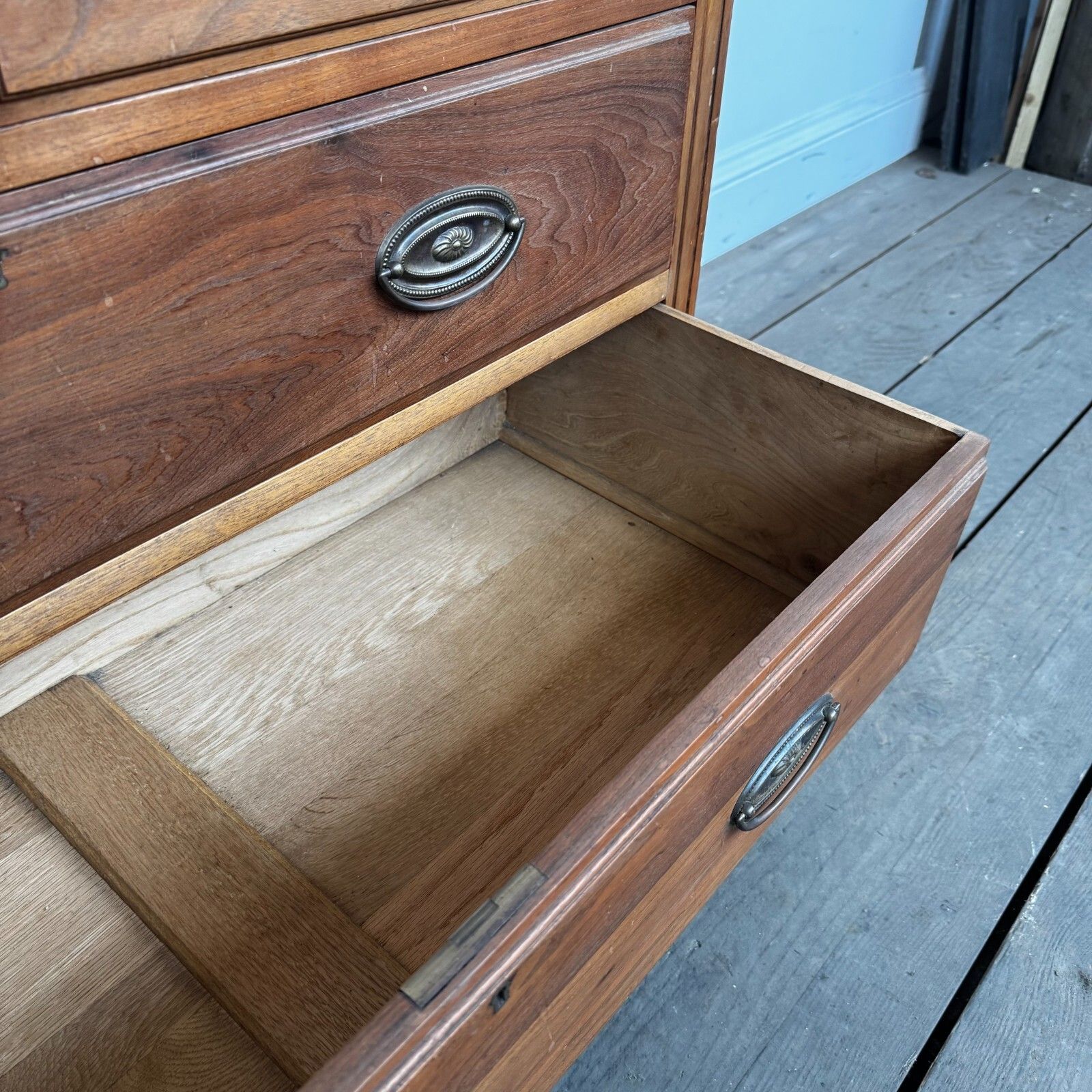 Early 20th Century Edwardian Mahogany Washstand – Elegant Antique Storage photo vintage