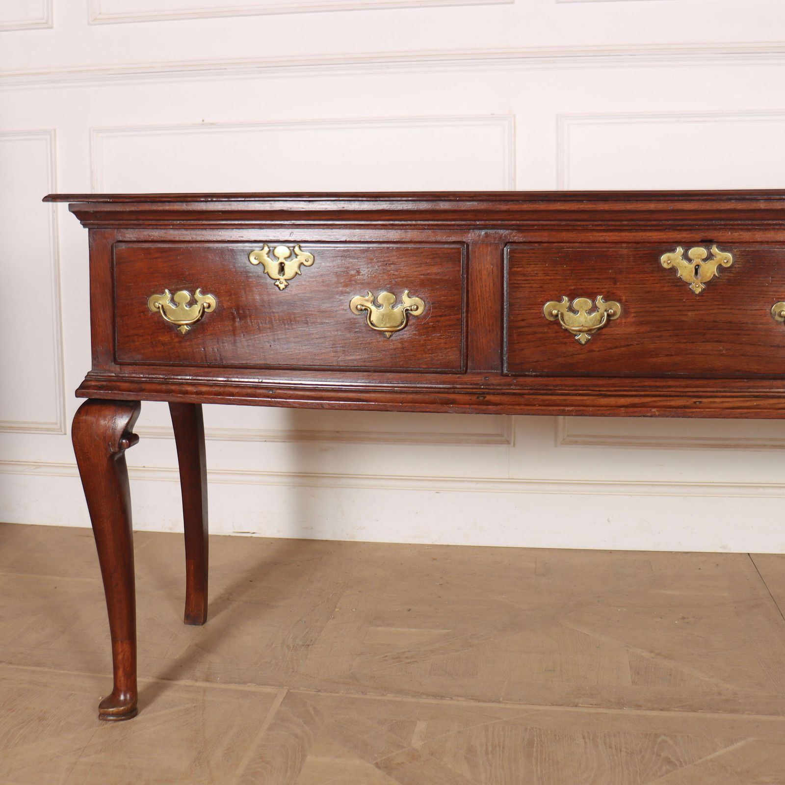 English Oak Dresser Base, 1700s photo furniture