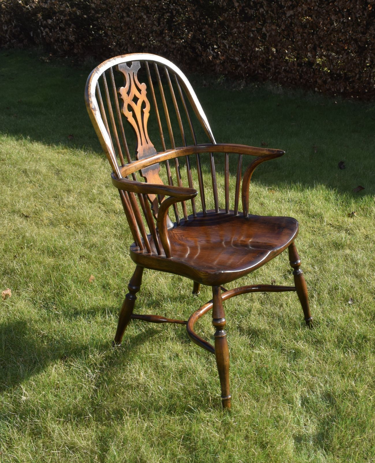Antique Windsor Arm Chair, 1900s