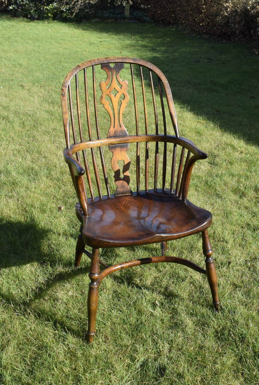 Antique Windsor Arm Chair, 1900s photo furniture