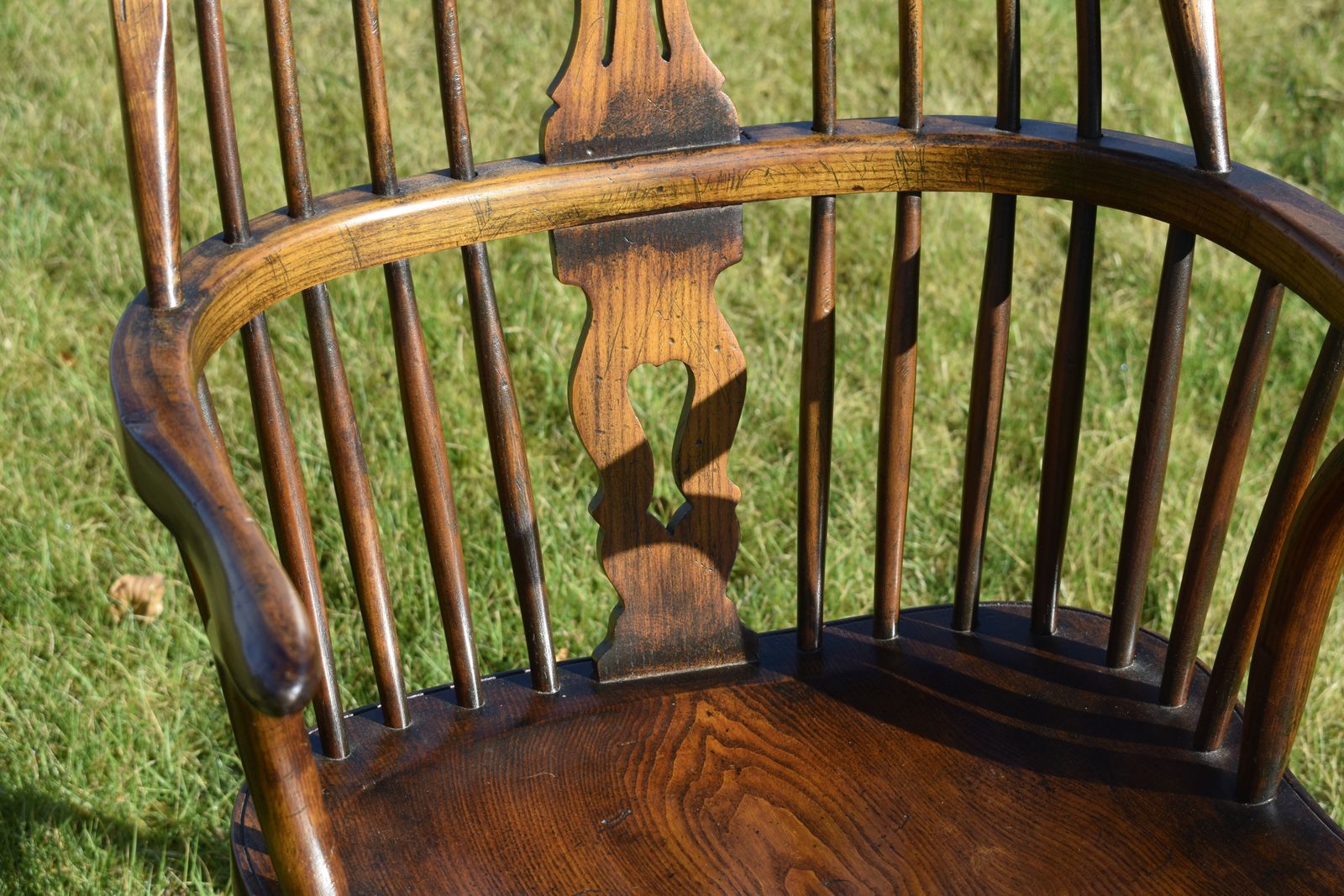 Antique Windsor Arm Chair, 1900s photo buy