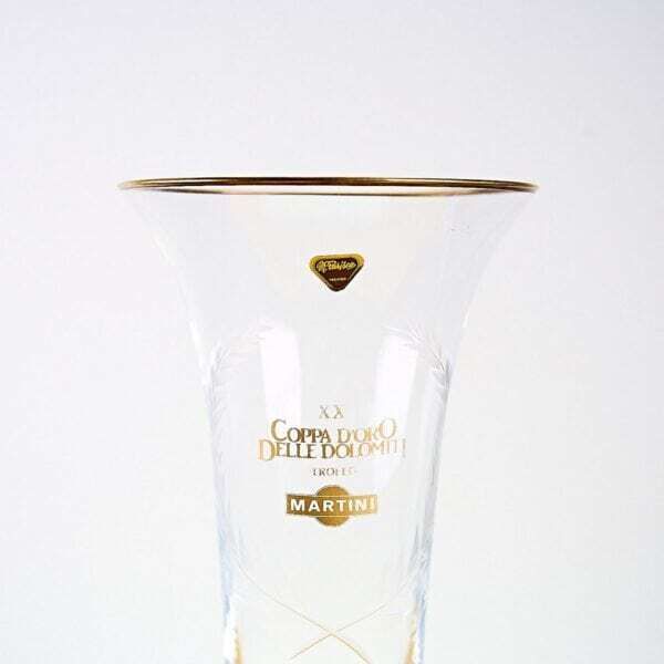 Martini Trophy Vase In Cut Crystal, M. Varisco Treviso, Twentieth Golden Cup Of The Dolomites photo furniture