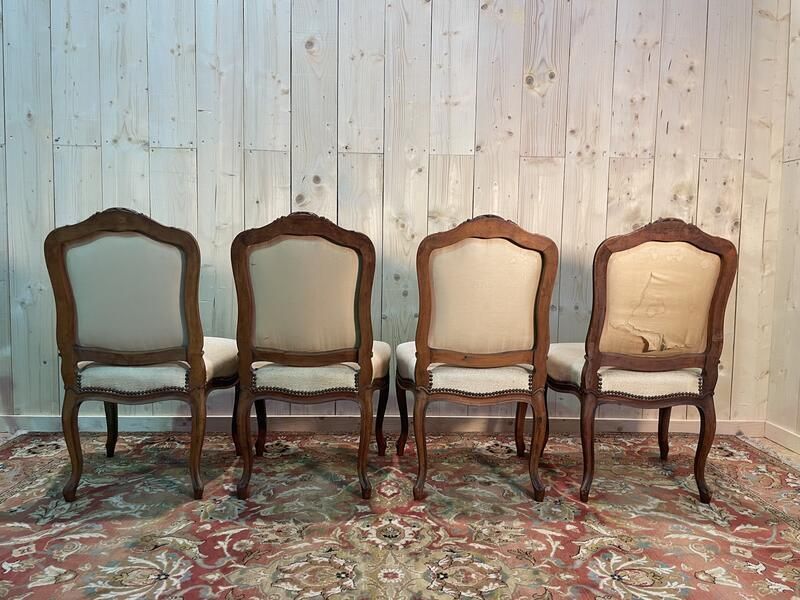 Suite De 4 Chaises De Style Louis XV photo furniture