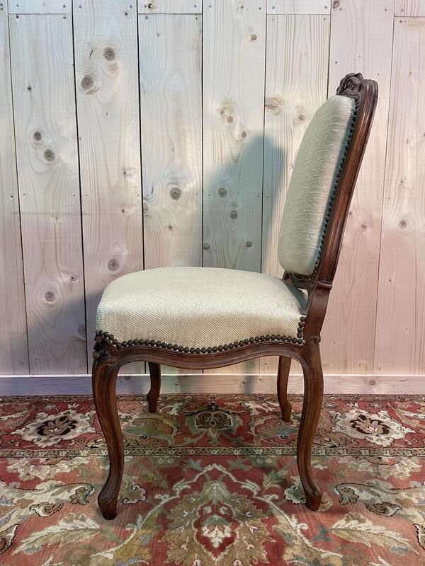 Suite De 4 Chaises De Style Louis XV photo vintage