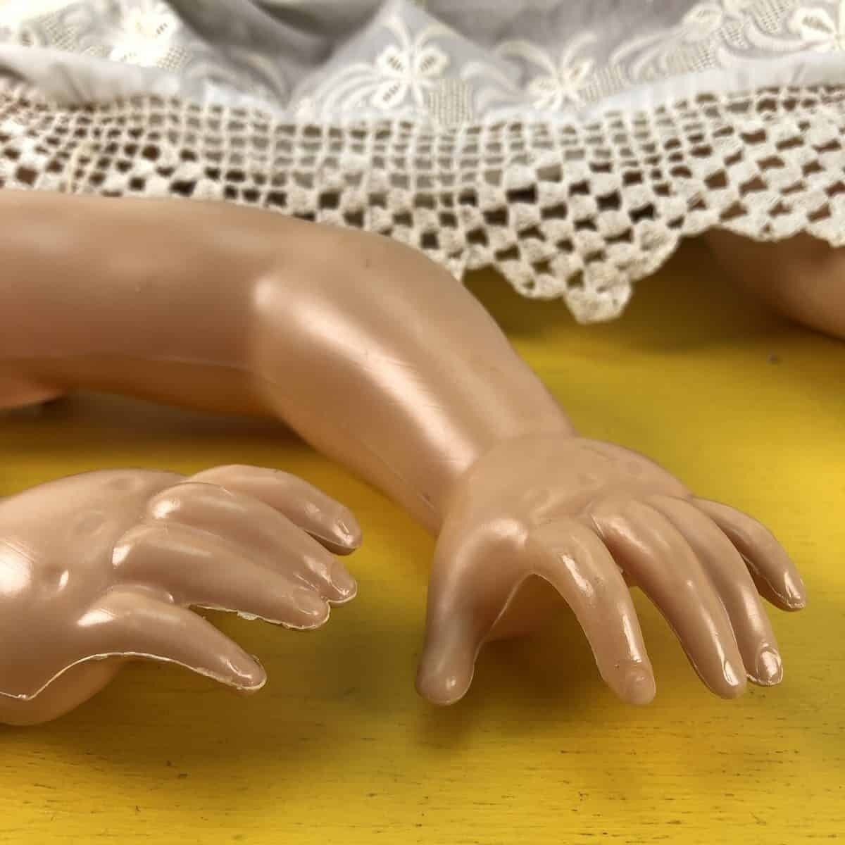 60's Doll With Prev Lamp Brand Made In Italy To Be Fixed photo 51.0