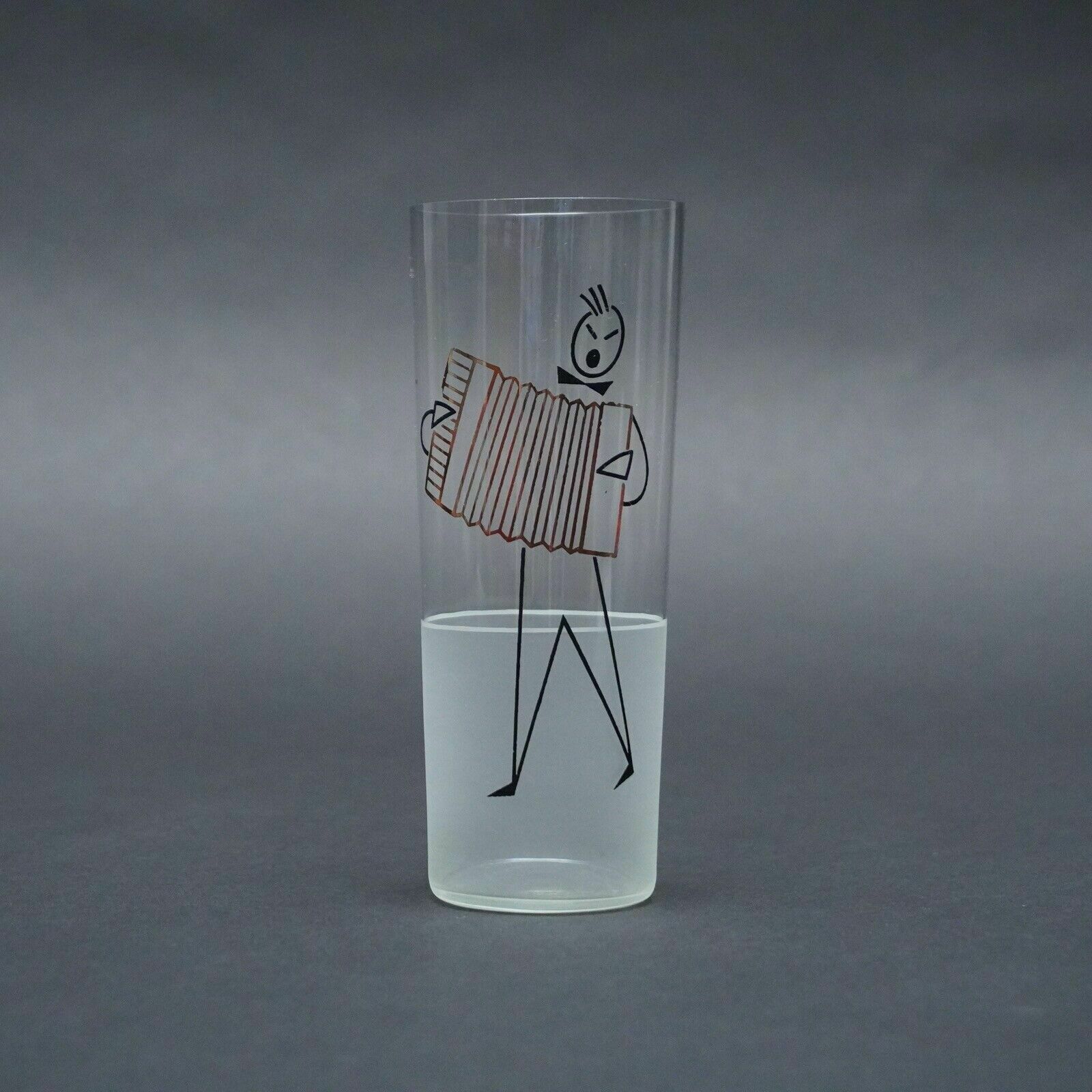 6 X 50er Years Drinking Glass With Musiker Motiv For Special Moments Thin Walled photo for sale