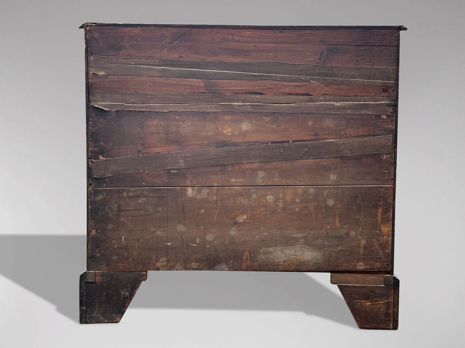 18th Century George III Period Mahogany Chest Of Drawers photo for sale