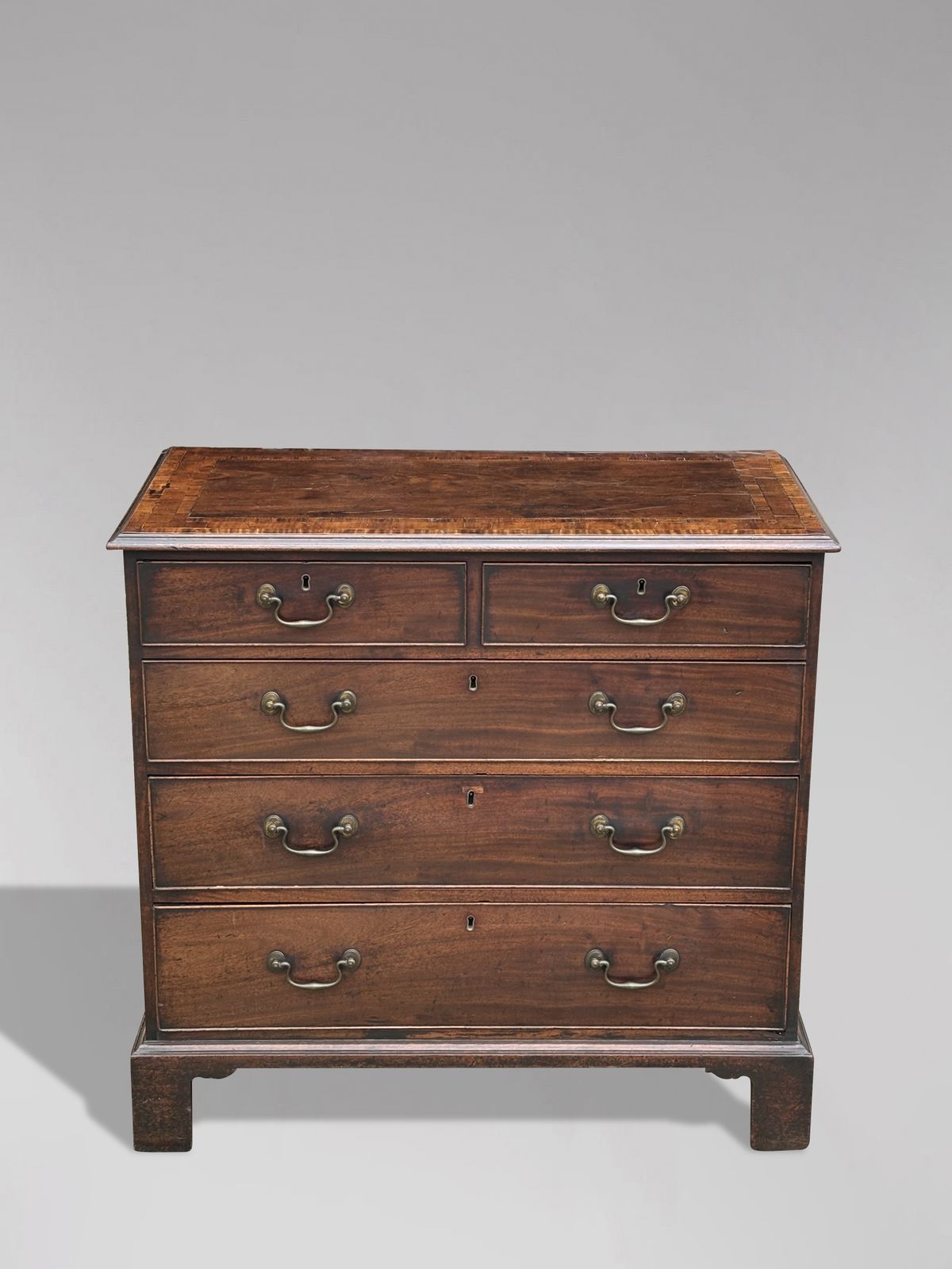18th Century George III Period Mahogany Chest Of Drawers photo vinterior