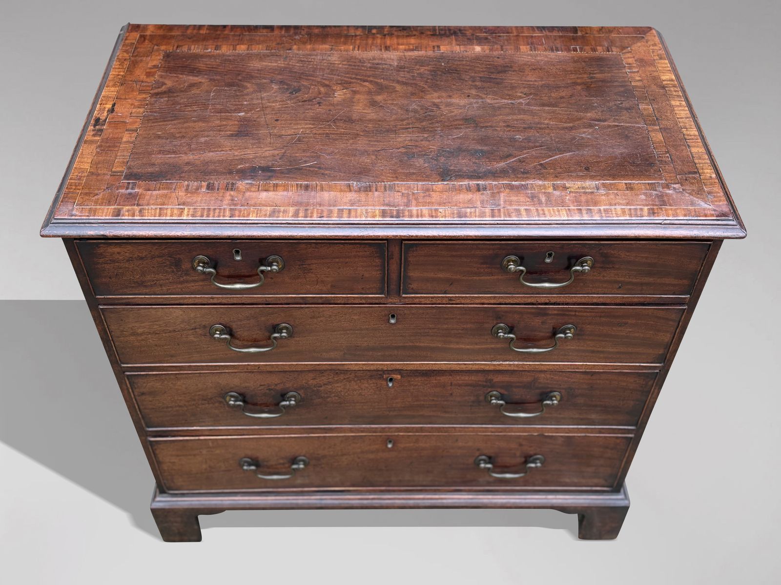 photo furniture 18th Century George III Period Mahogany Chest Of Drawers