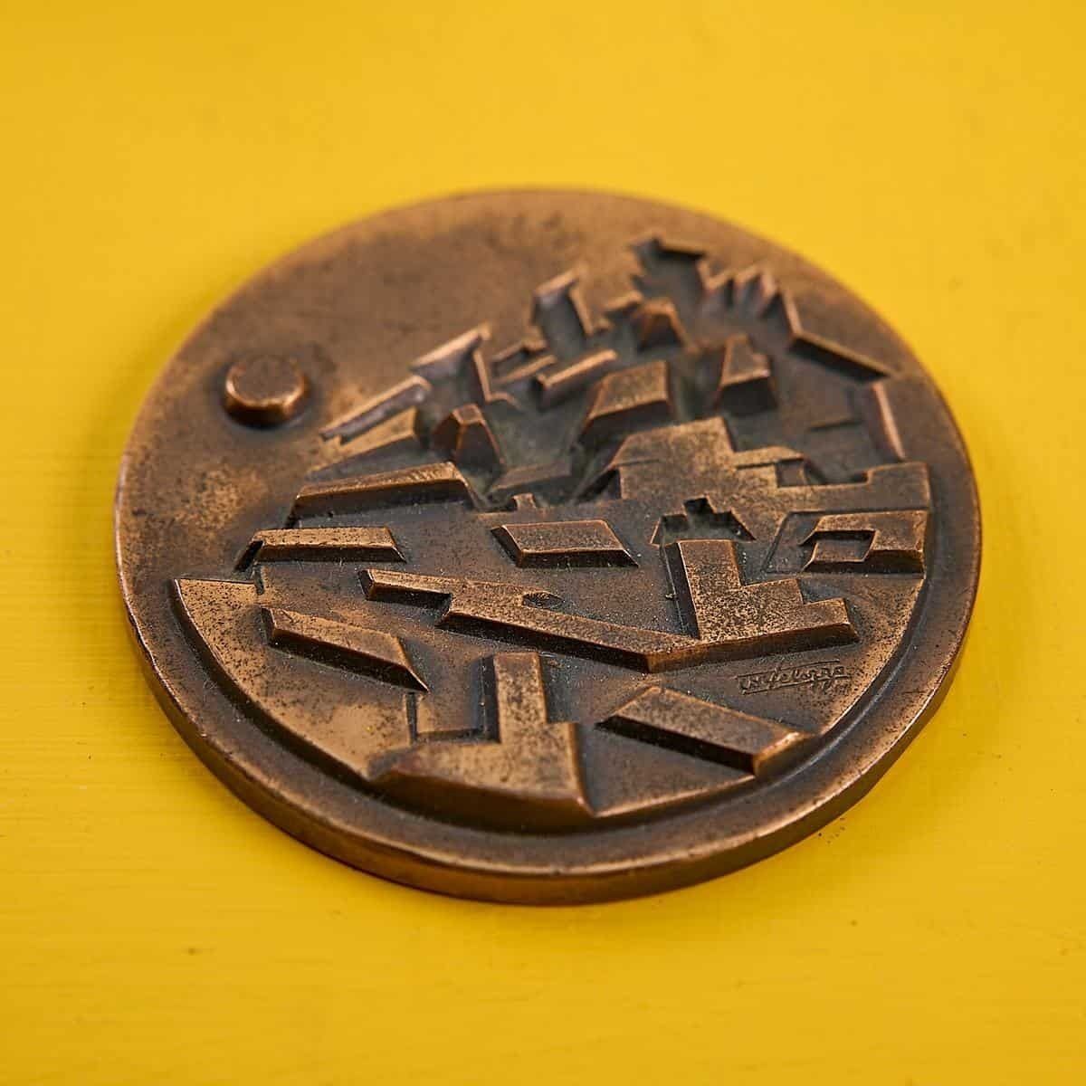 Bronze Medal Gadget Savings Bank Of Padova And Rovigo, 1979