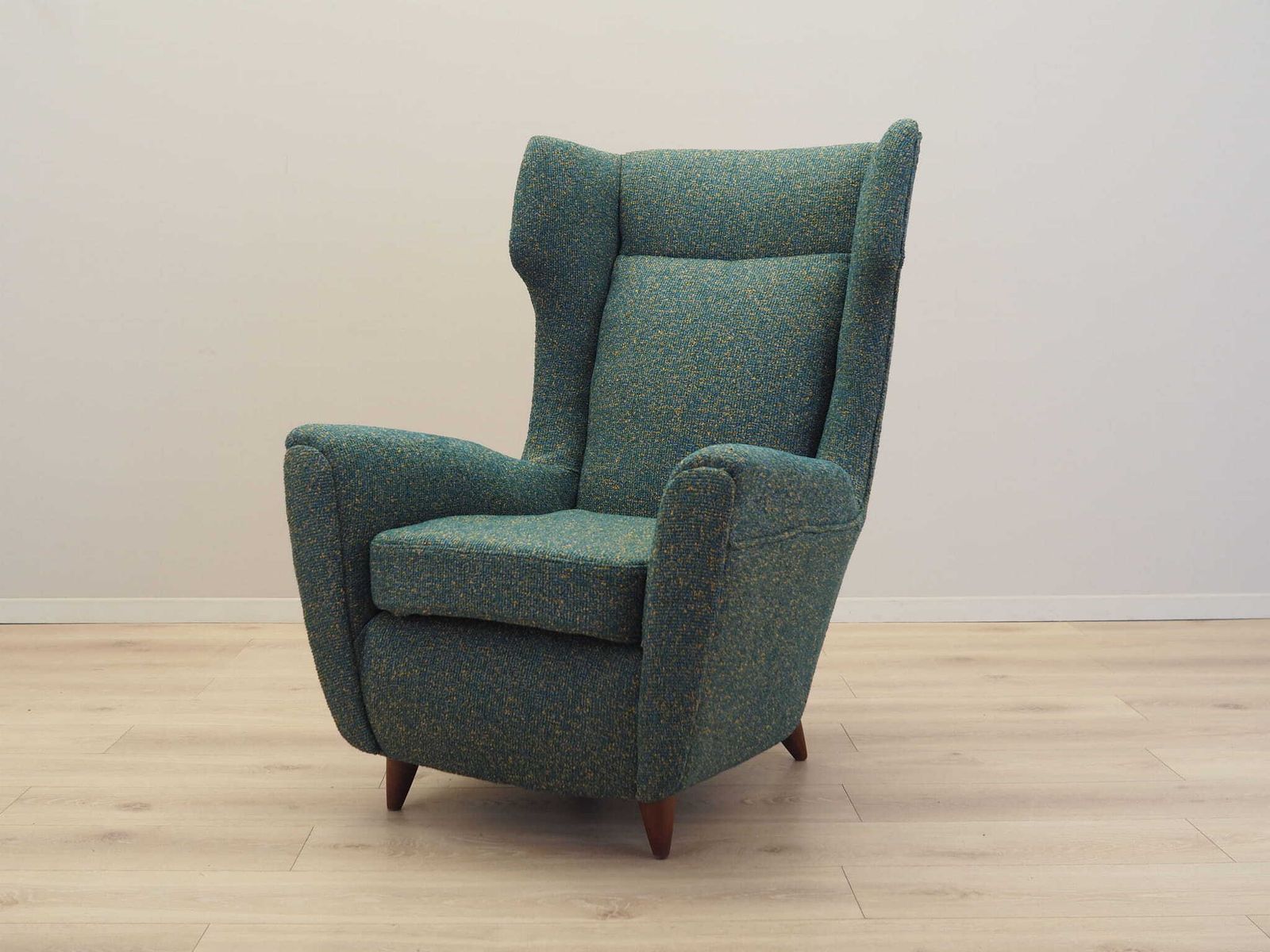 Green Armchair, Italian Design, 1970s, Production: Italy photo for sale
