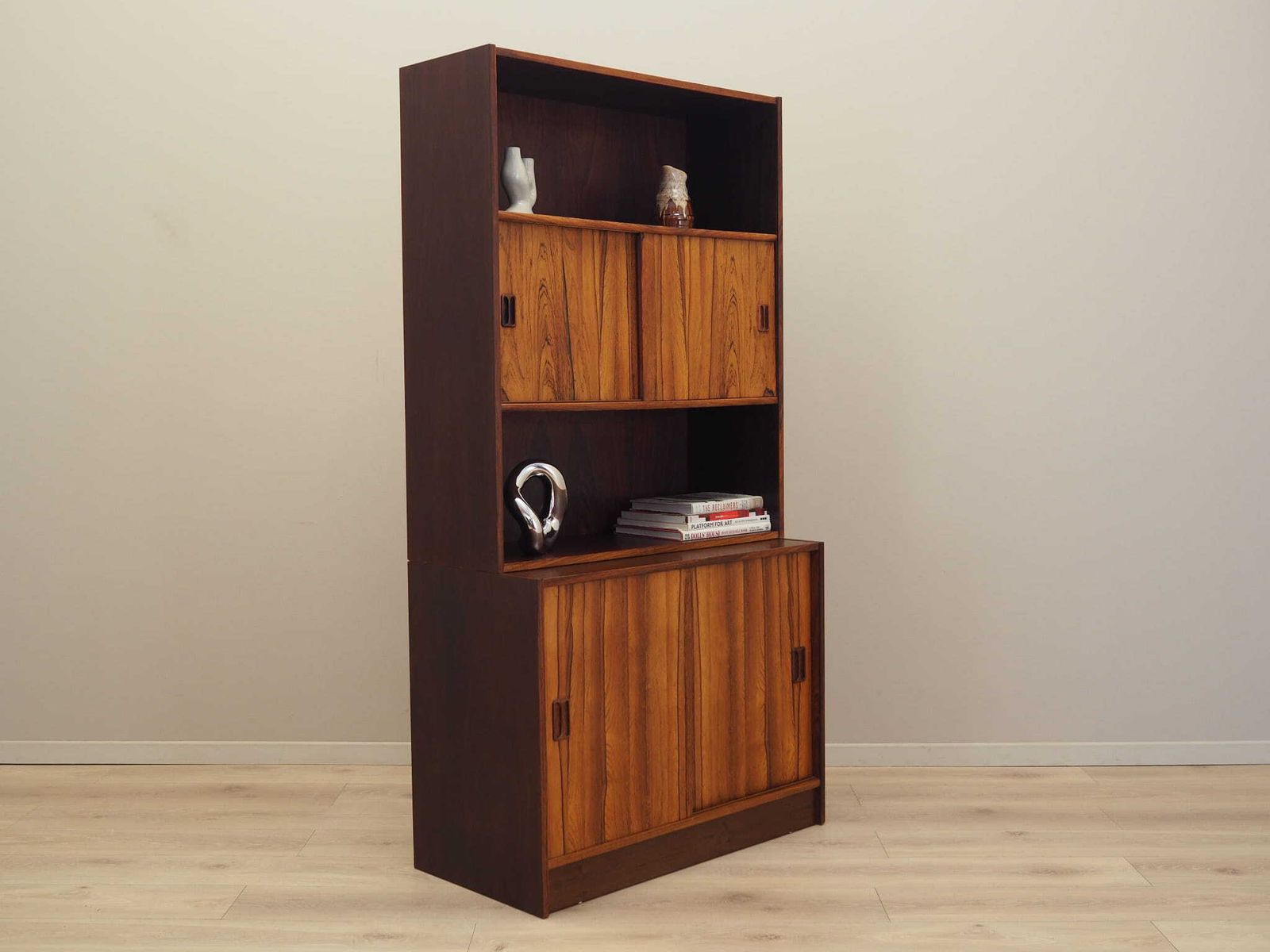 Vintage Bookcase, Danish Design, 1960s, Production: Denmark photo vinterior
