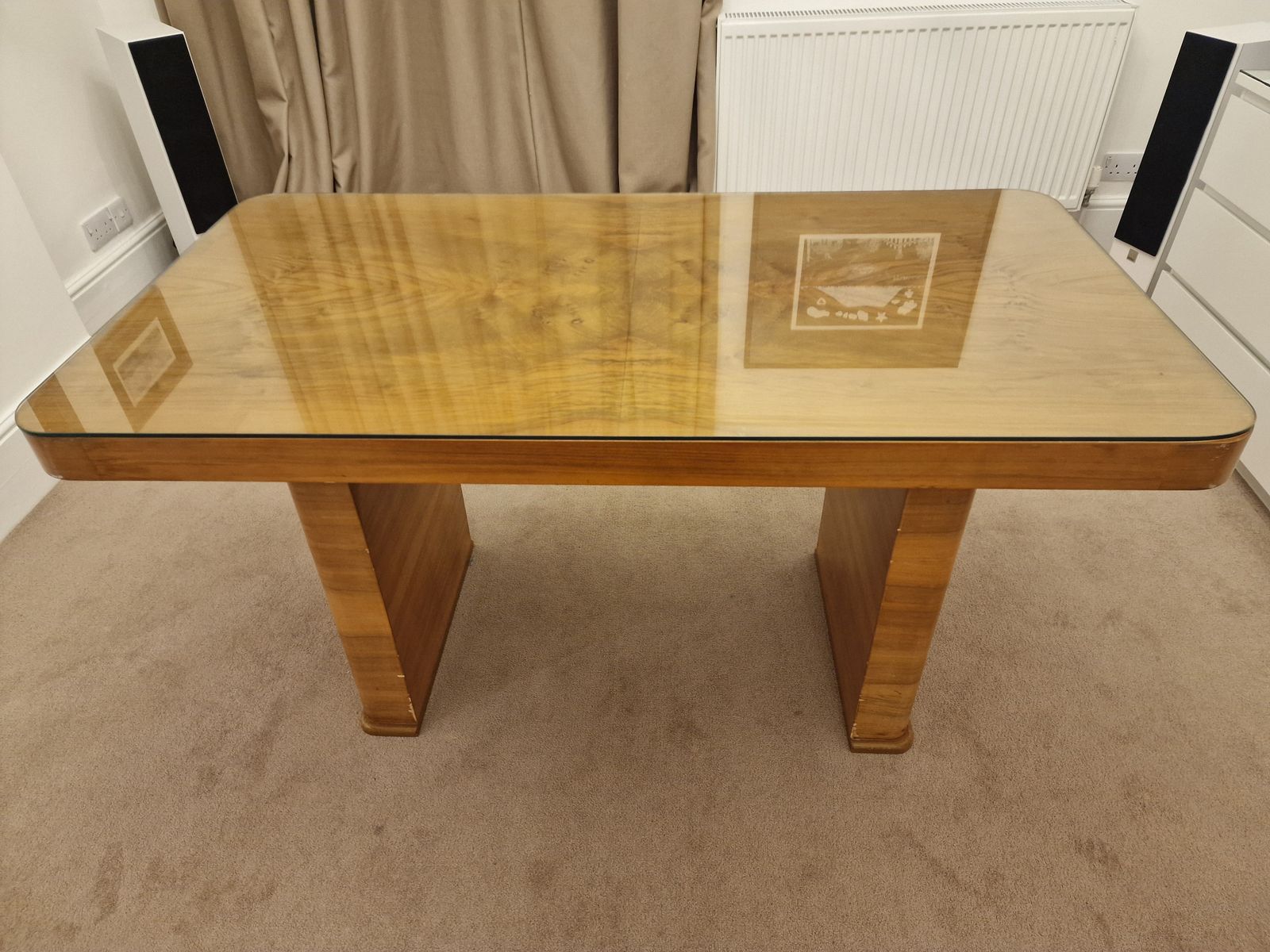 Art Deco Dining Table And Four Chairs Fh Marshall And Co 'Talent' photo Furniture
