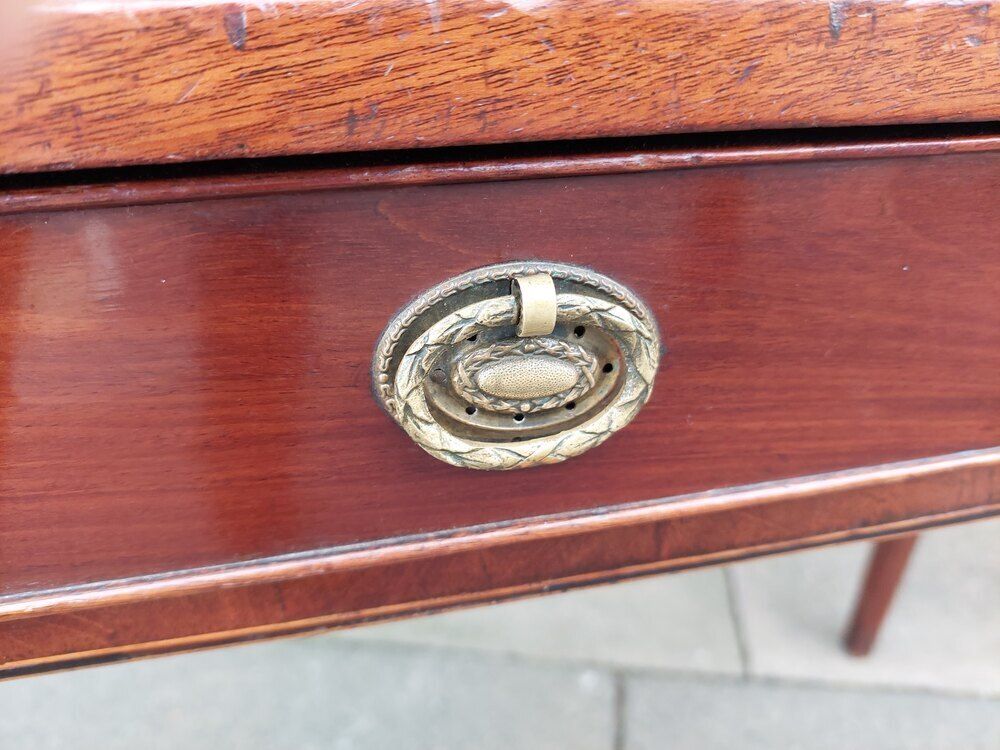 Georgian Mahogany Side Hall Table photo for sale