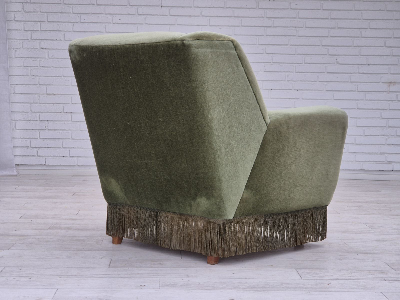 1970s, Danish Armchair By Kurt østervig For Rolschau Møbler, Model 61, Original Condition. photo vintage