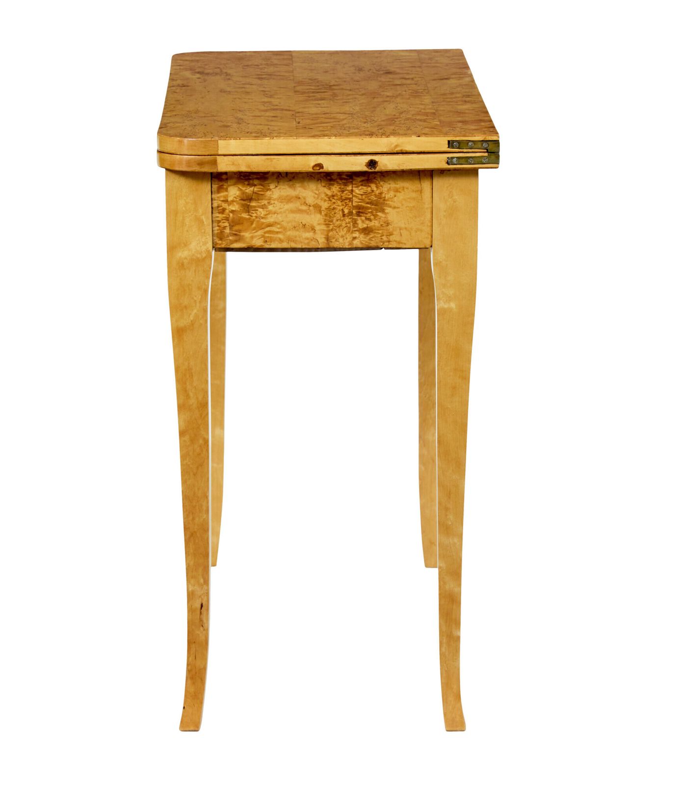 19th Century Swedish Burr Birch Tea Table photo Furniture