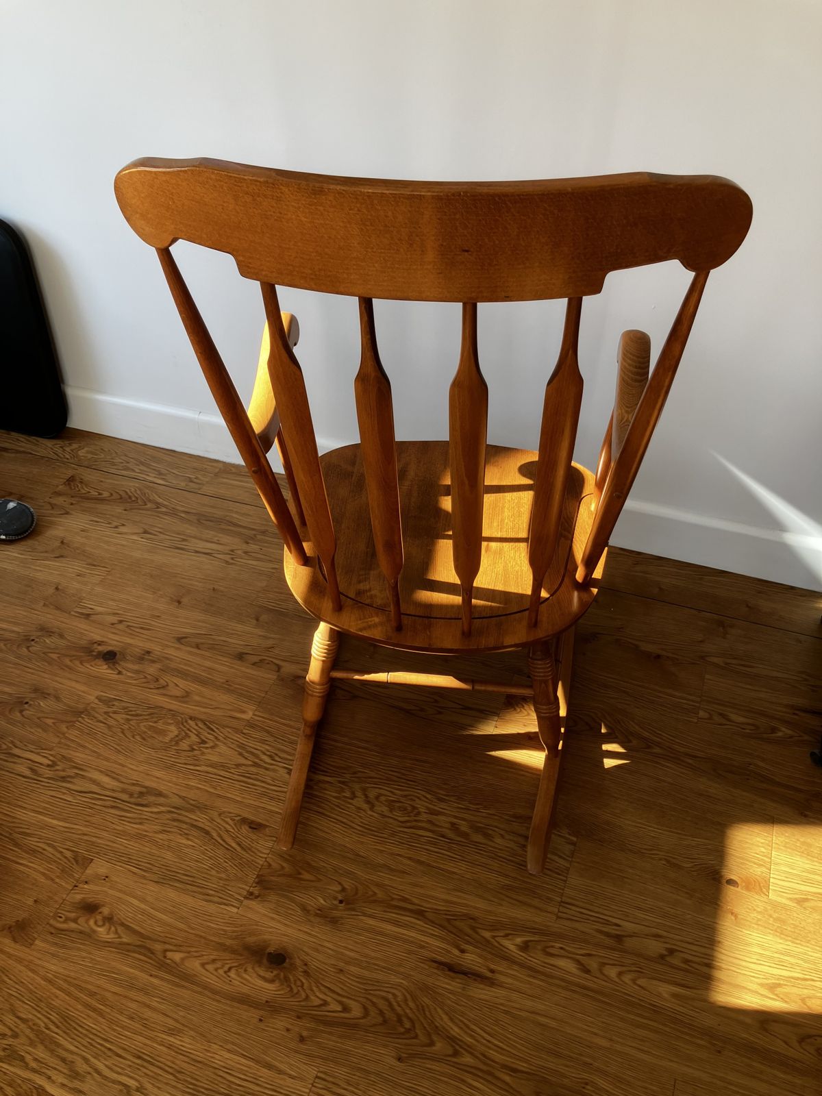 Excellent Wooden Rocking Chair photo Furniture