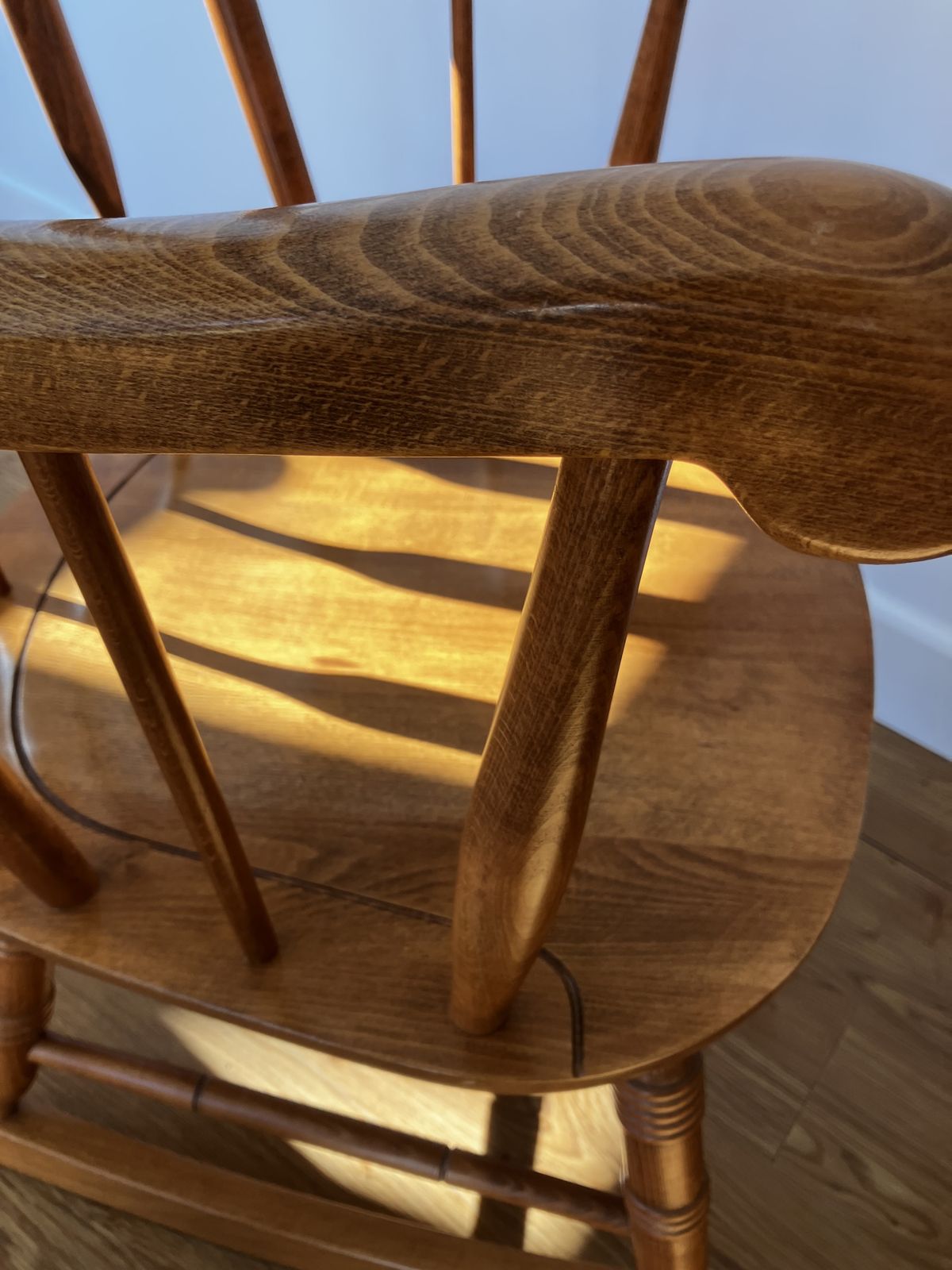 Excellent Wooden Rocking Chair photo vinterior