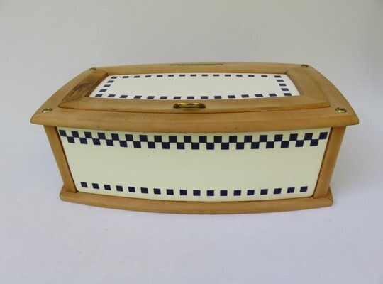 Bread Box In Ceramic By Wächtersbach, Decor Eduard Schweitzer, 1890s
