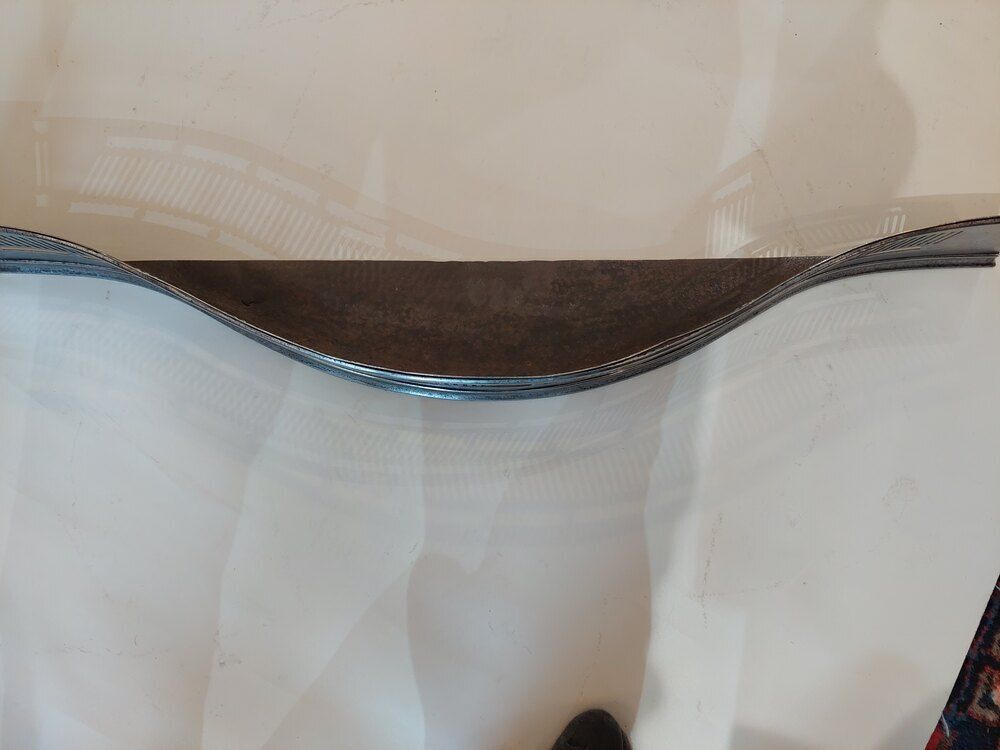Georgian Steel Fire Hearth Curb Fender photo Home Fixtures