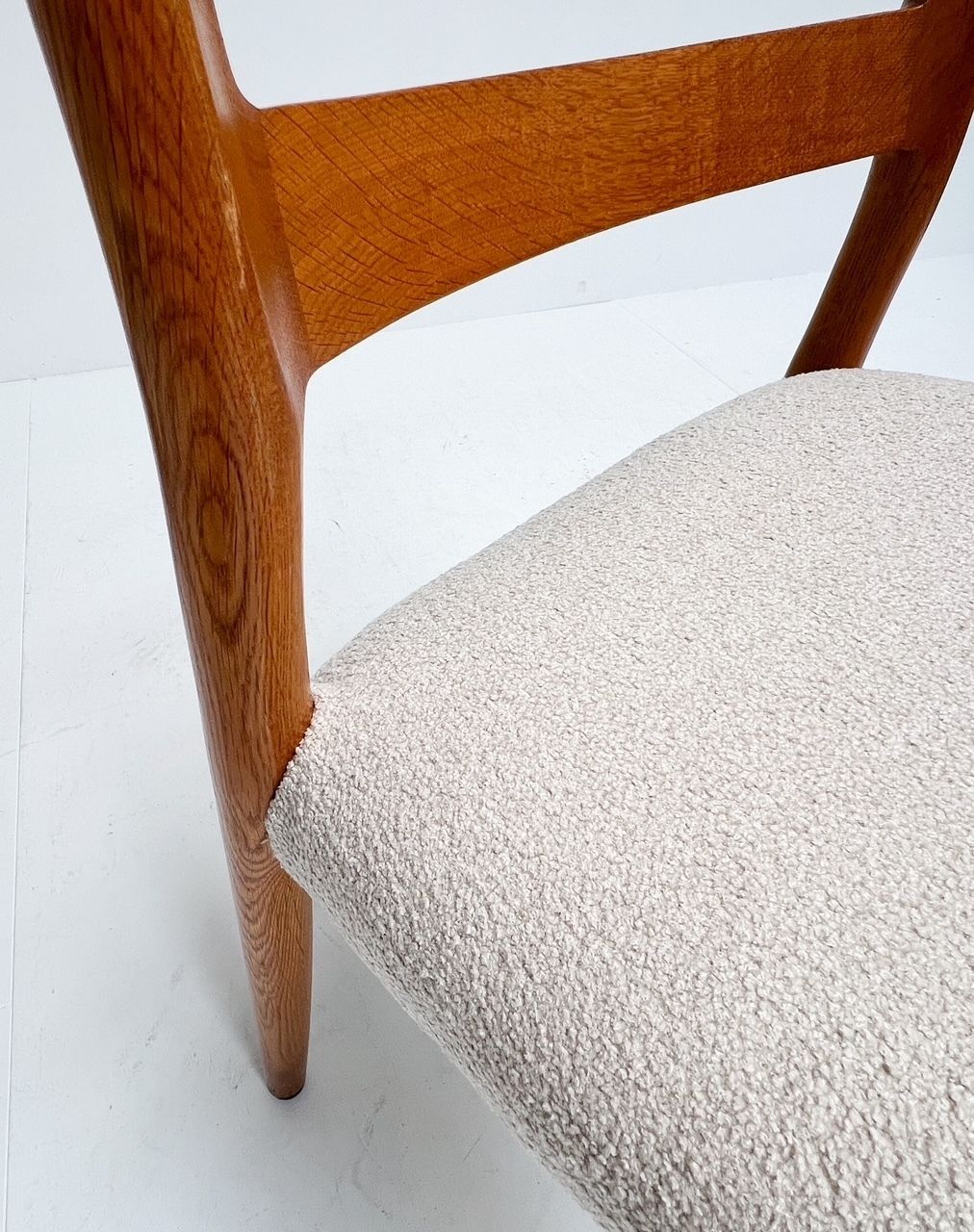 Furniture Set Re Upholstered Model 84 Chairs By Niels Otto Møller, 1960s photo
