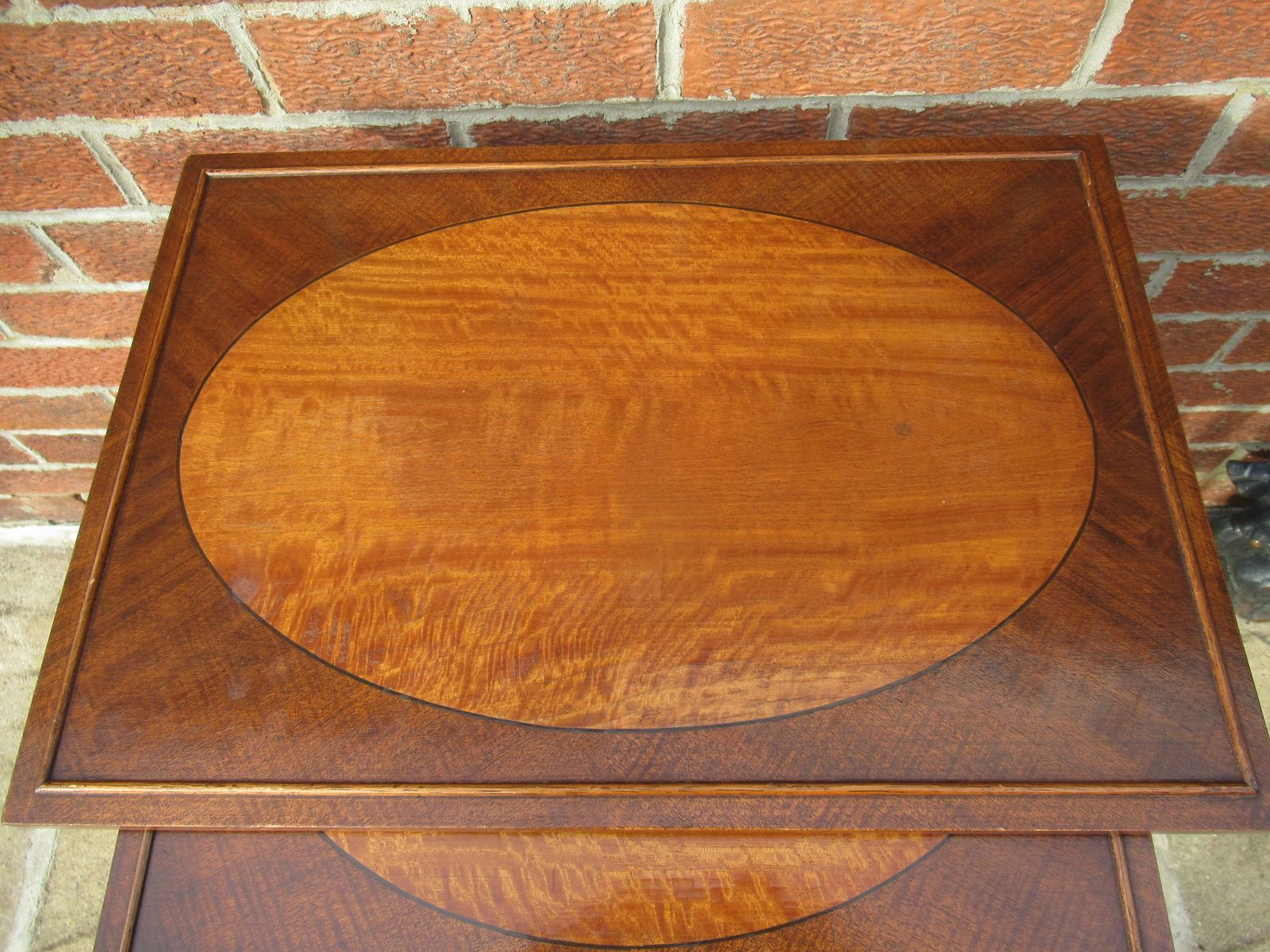 Mahogany  And Maple   Nest Of Four Tables   1920s photo vinterior