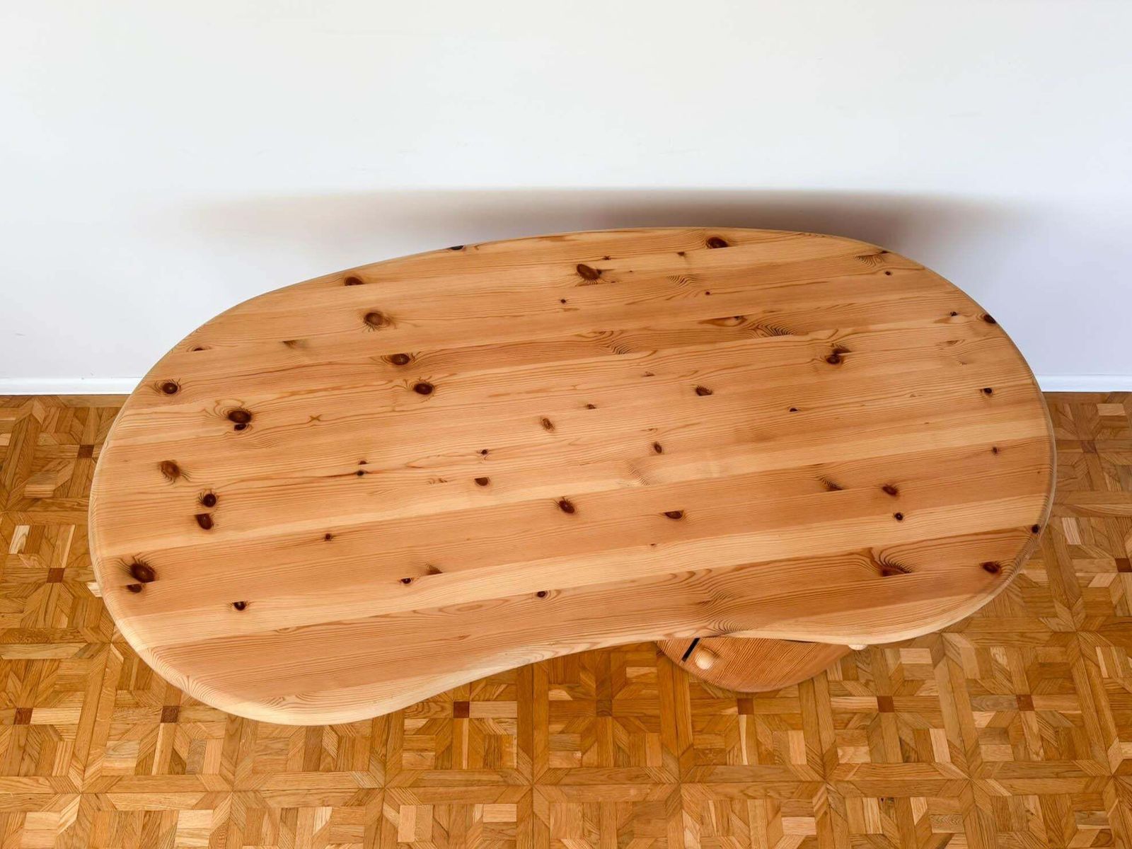 photo furniture Kidney Shaped Design Desk By C. F. Christensen Silkeborg, Denmark 1970