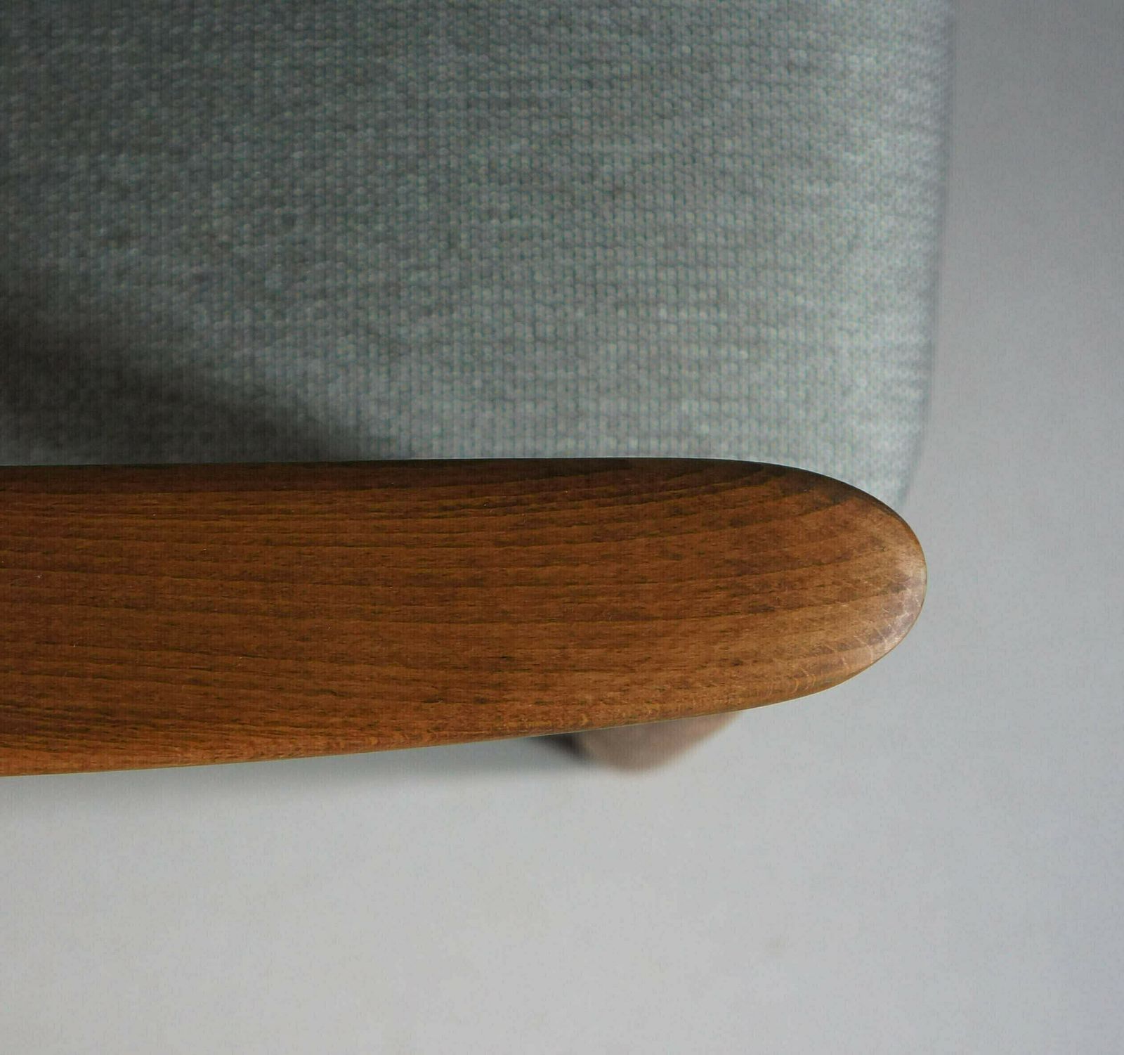 The Pari Of  Vintage Armchair Form Mid Century Designed By Edmund Homa, Gray Upholstery, Restored photo 1355.0