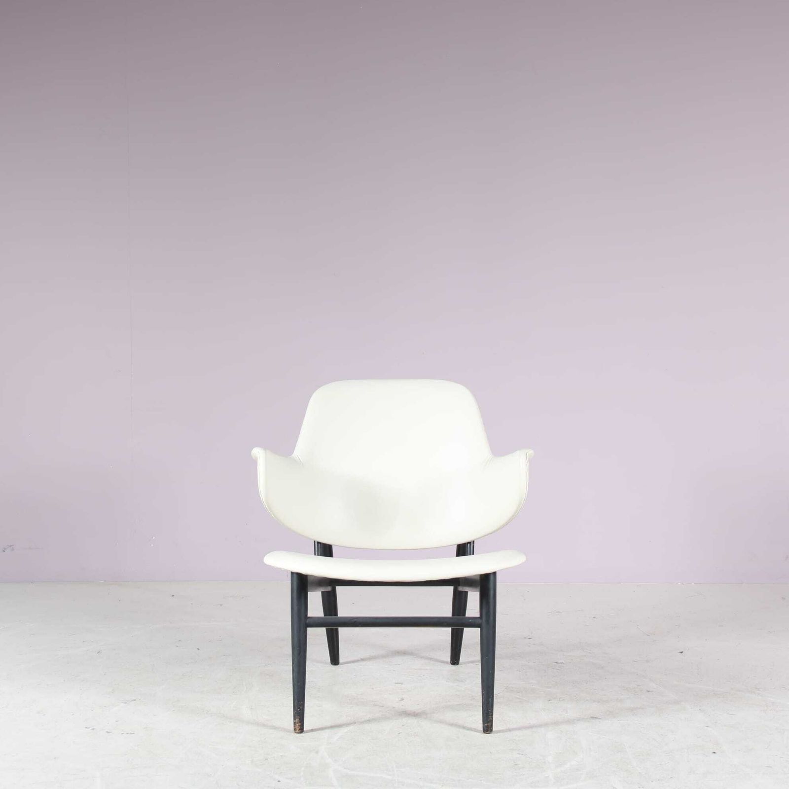 1950s “Shell Chair” By Ib Kofod Larsen For Christensen & Larsen, Denmark photo for sale