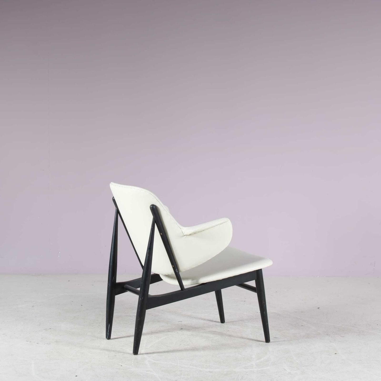 1950s “Shell Chair” By Ib Kofod Larsen For Christensen & Larsen, Denmark photo vintage