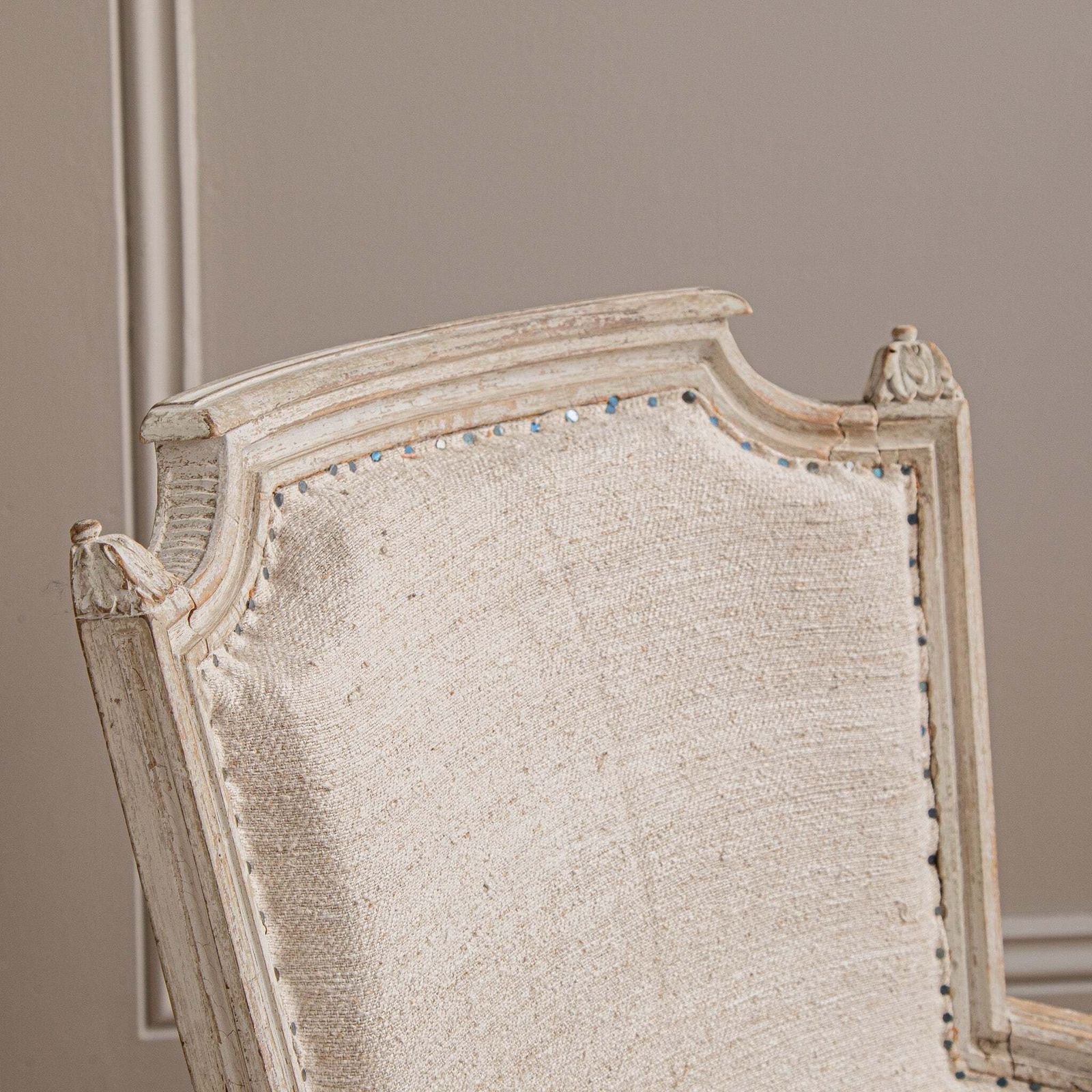 Antique White Bergere Armchairs Late 19th Century French Armchairs photo furniture