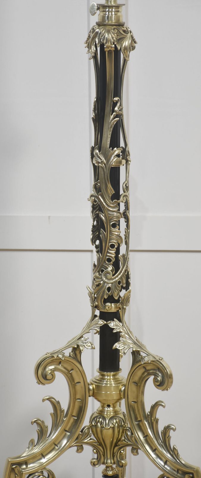 Pair Of 19th Century Telescopic Standard Lamps photo Lighting