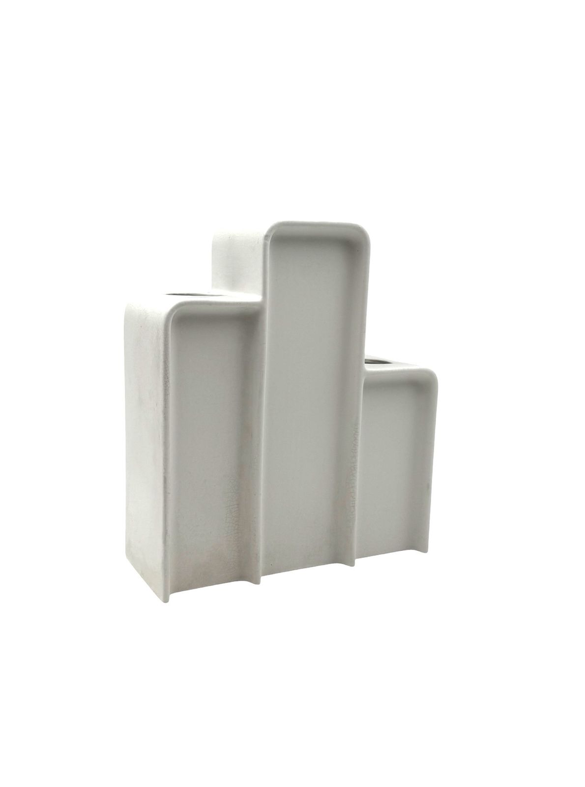 photo furniture Makio Hasuike, Space Age Ceramic Vase, Arnolfo Di Cambio, Italy 1975
