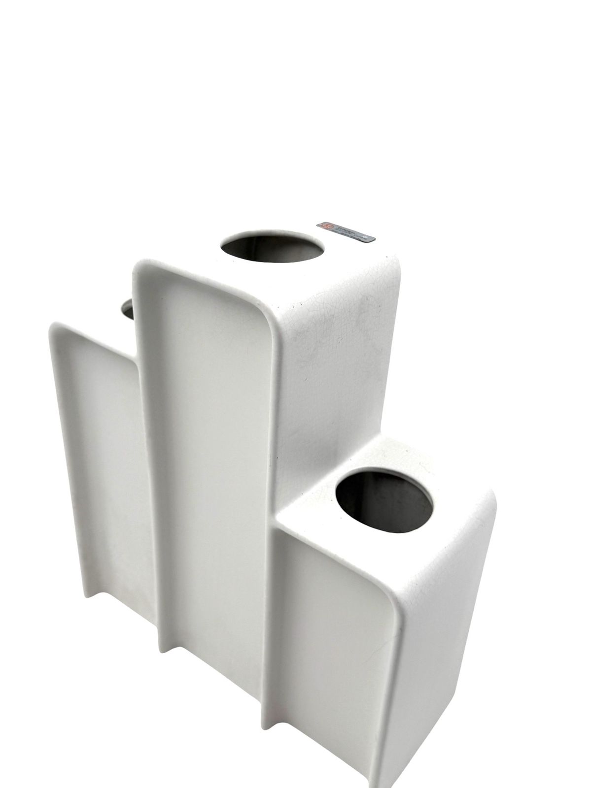 photo for sale Makio Hasuike, Space Age Ceramic Vase, Arnolfo Di Cambio, Italy 1975