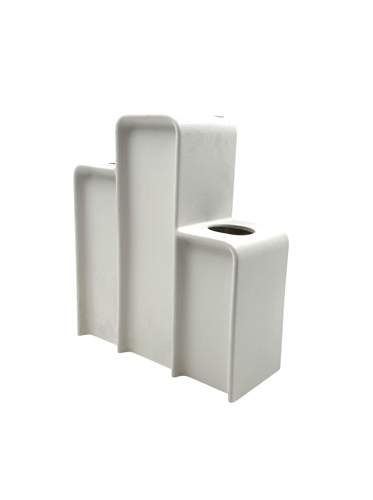 Makio Hasuike, Space Age Ceramic Vase, Arnolfo Di Cambio, Italy 1975