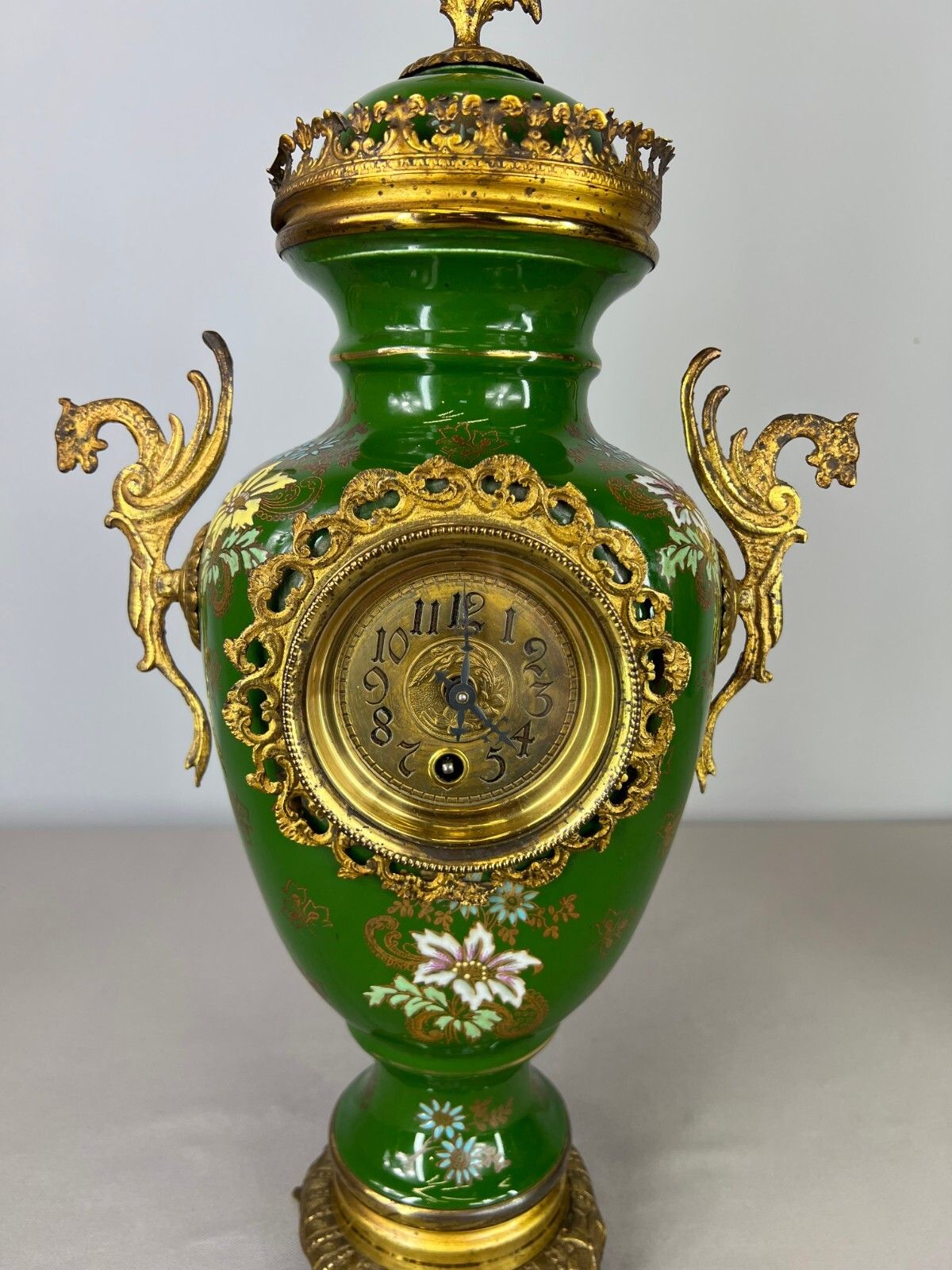 Antique French Garniture Set – Clock & Candelabras (Lot 3620) photo for sale