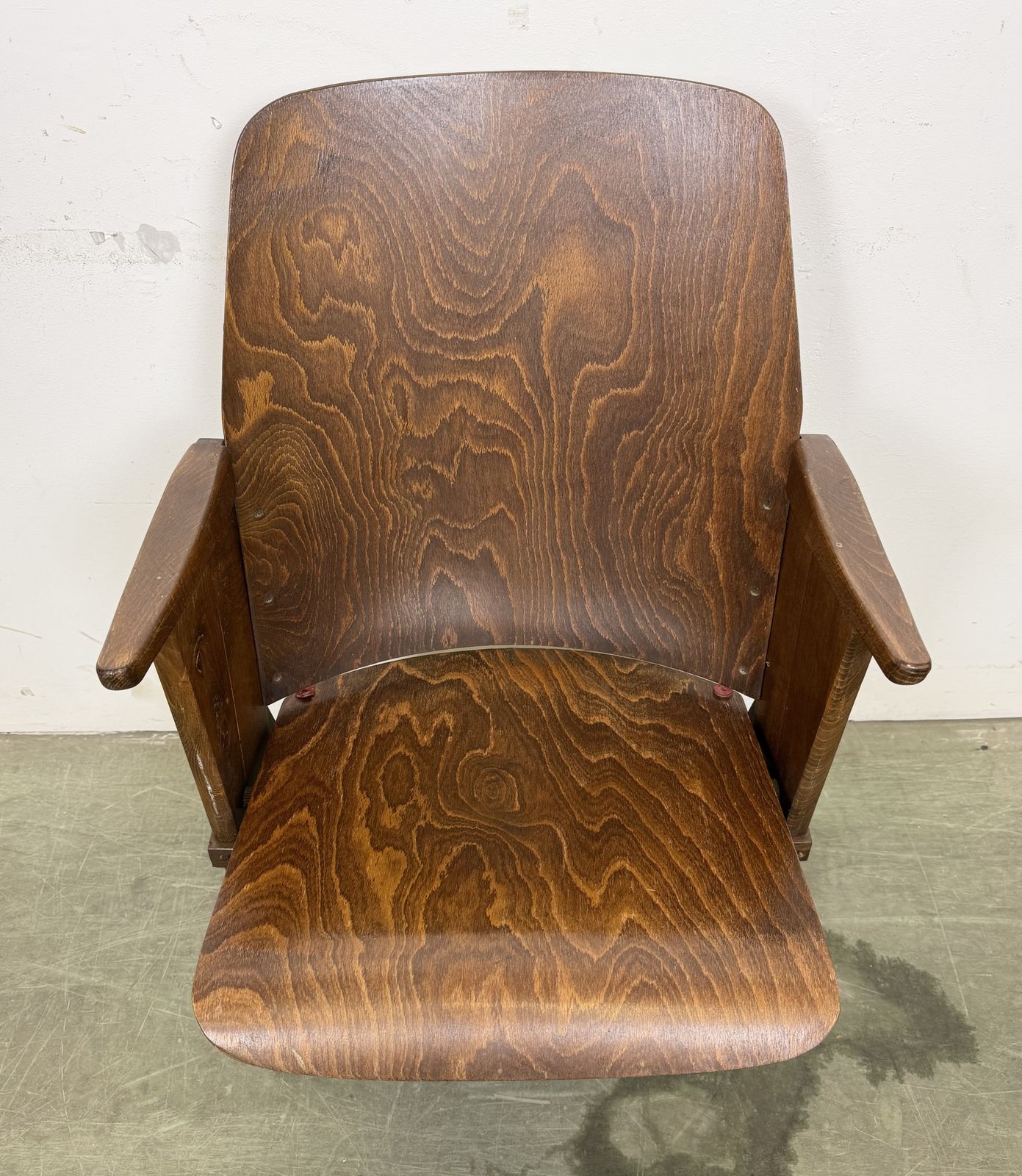 Vintage Cinema Theatre Chair From Ton, 1960s, 3x photo furniture