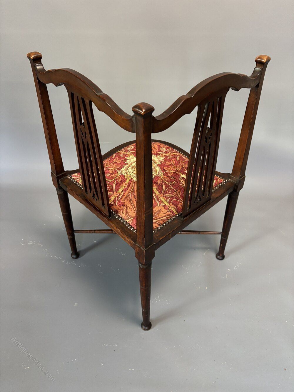 Arts & Crafts Mahogany Corner Chair photo Furniture