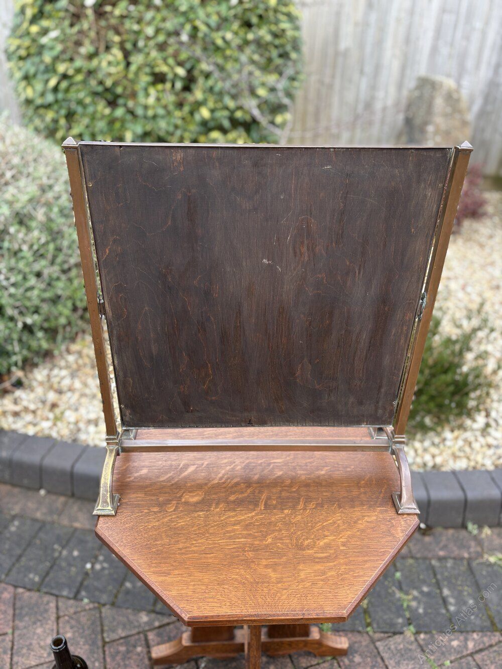 Arts & Crafts Dressing Table Swivel Mirror photo vinterior