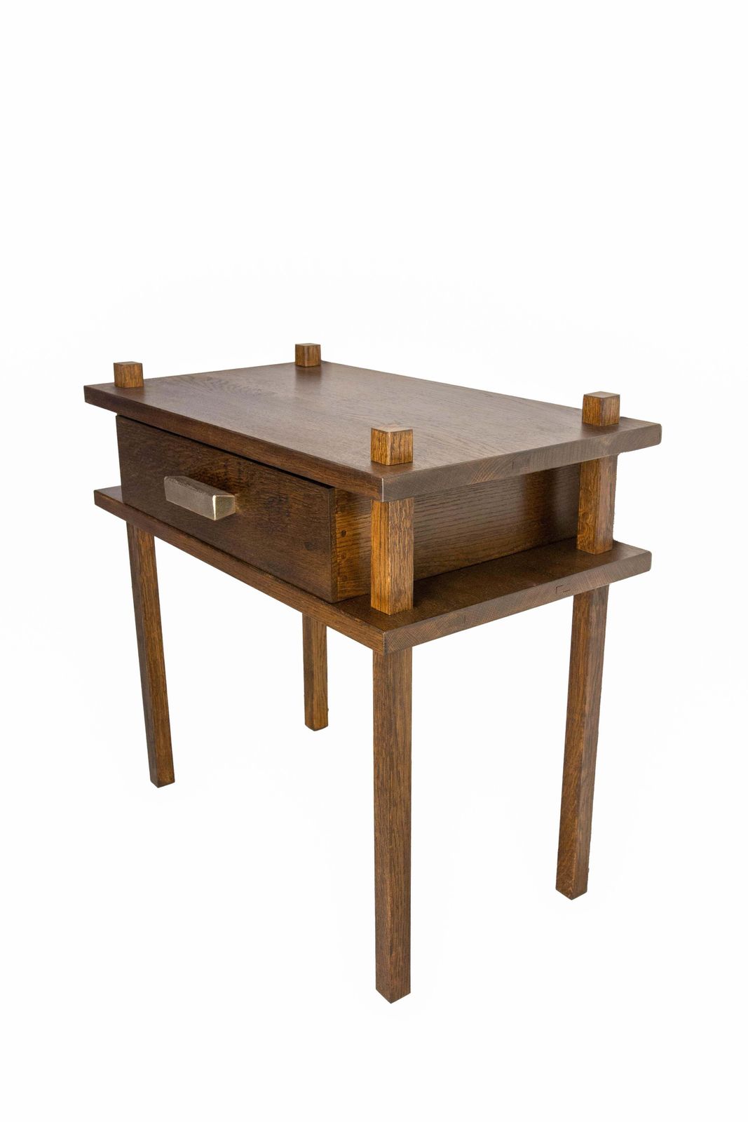 photo for sale French Pair Of Nightstands Side Cabinets Bedside Tables Chalet Style, 2024